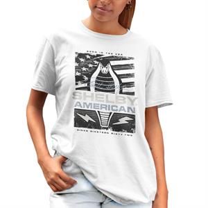 All+Every Shelby American 1962 Born In The USA Women's Boyfriend Fit T-Shirt