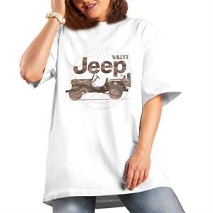 All+Every Jeep Willys MA Star Women's Boyfriend Fit T-Shirt