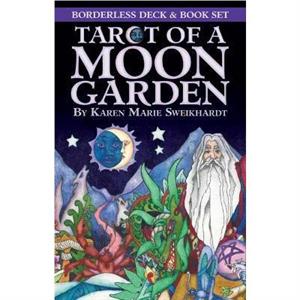 Borderless Tarot Of A Moon Garden Deck Book Set by Karen Marie Sweikhardt