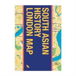 South Asian History London Map by Krish Nathaniel