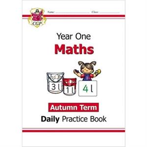 KS1 Maths Year 1 Daily Practice Book Autumn Term by CGP Books