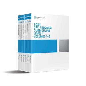 2024 CFA Program Curriculum Level I Box Set by CFA Institute