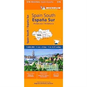 Andalucia  Michelin Regional Map 578 by Michelin