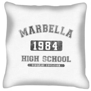 Marbella 1984 High School Sunshine Education Cushion