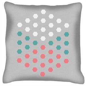 Geometric Shape Colour Cube Cushion