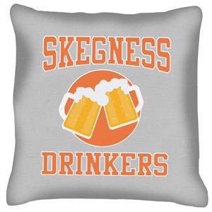 Skegness Drinkers Cheers Beers Cushion