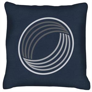 Geometric Shape Mobius Pattern Cushion