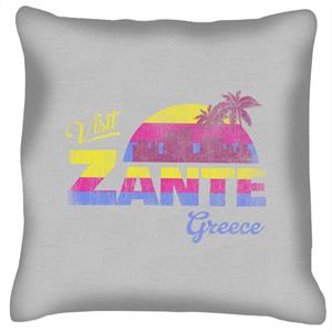 Visit Zante Sunset Cushion