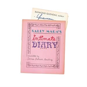 Sally Maras Intimate Journal by Raymond Queneau