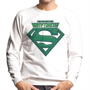 Superman I Am My Dads Kryptonite Fathers Day Men's Sweatshirt