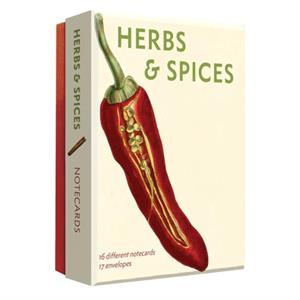 Herbs and Spices Detailed Notecard Set by Editors of Abbeville Press