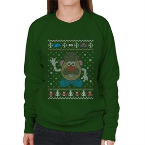 Mr Potato Head Christmas Women's Sweatshirt