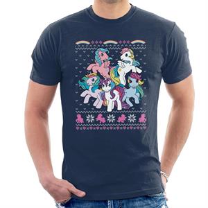 My Little Pony Christmas Characters Men's T-Shirt