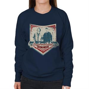 Supernatural Join The Hunt Sam And Dean Women's Sweatshirt