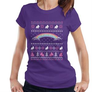 My Little Pony Christmas Festive Silhouette Women's T-Shirt