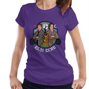 ScoobyNatural Sam And Dean Winchester Ruh Roh Women's T-Shirt