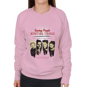 Supernatural Saving People Hunting Things Women's Sweatshirt