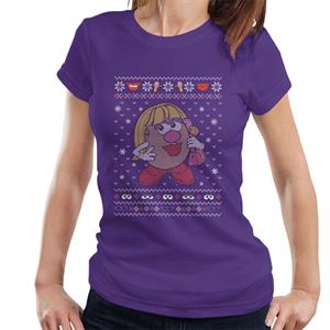 Mr Potato Head Christmas Mrs Potato Head Women's T-Shirt