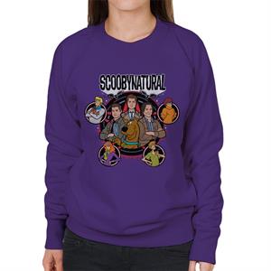 ScoobyNatural Characters Together Women's Sweatshirt