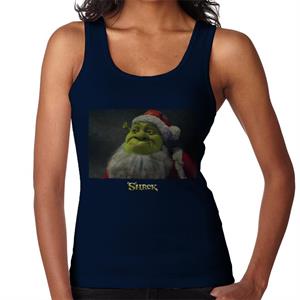 Shrek Christmas Father Christmas Women's Vest