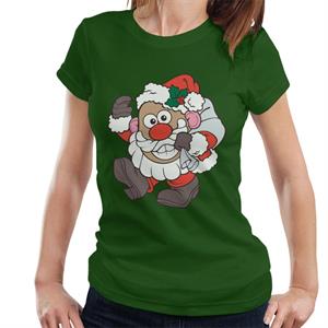 Mr Potato Head Christmas Father Christmas Women's T-Shirt