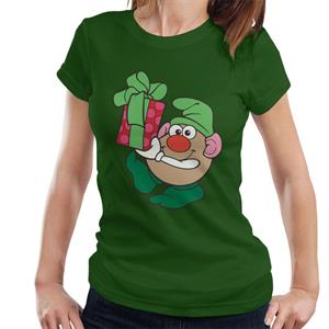 Mr Potato Head Christmas Festive Elf Women's T-Shirt