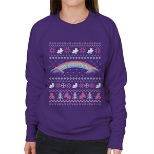 My Little Pony Christmas Festive Silhouette Women's Sweatshirt