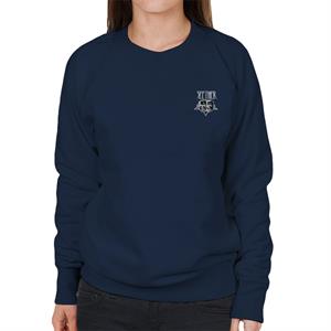 Seether Pentacle Embroidered Logo Women's Sweatshirt