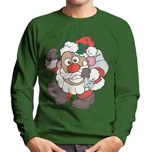 Mr Potato Head Christmas Father Christmas Men's Sweatshirt