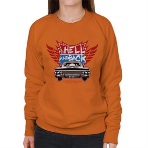 Supernatural To Hell And Back The Impala Women's Sweatshirt