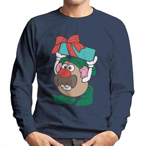 Mr Potato Head Christmas Festive Box Elf Costume Men's Sweatshirt