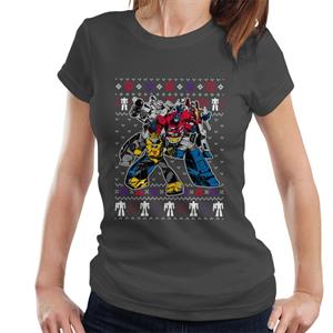 Transformers Christmas Assemble Women's T-Shirt