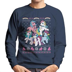 My Little Pony Christmas Characters Men's Sweatshirt