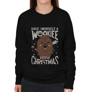 Star Wars Christmas Have Yourself A Wookie Little Christmas Women's Sweatshirt