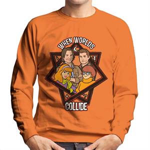 ScoobyNatural When Worlds Collide Men's Sweatshirt