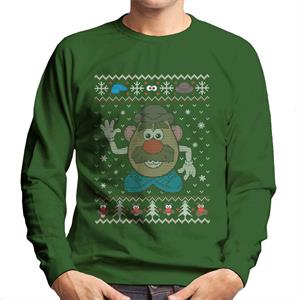 Mr Potato Head Christmas Men's Sweatshirt