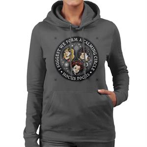 Disney Hocus Pocus Halloween Calming Circle Women's Hooded Sweatshirt