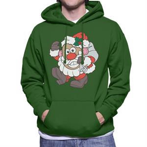 Mr Potato Head Christmas Father Christmas Men's Hooded Sweatshirt