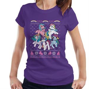 My Little Pony Christmas Characters Women's T-Shirt