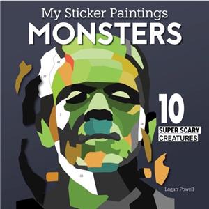 My Sticker Paintings Monsters by Logan Powell