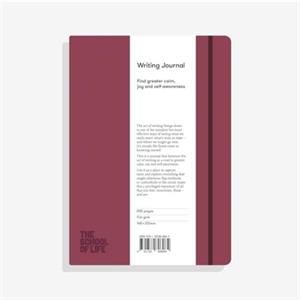 The School of Life Writing Journal  Burgundy by The School of Life