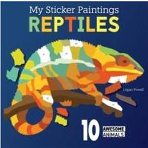 My Sticker Paintings Reptiles by Logan Powell