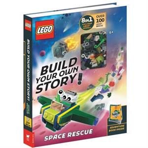 LEGO Books Build Your Own Story Space Rescue with over 100 LEGO bricks and exclusive models to build by Buster Books