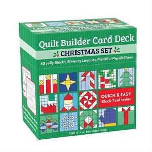 Quilt Builder Card Deck Christmas Set by C&T Publishing