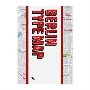 Berlin Type Map by Jesse Simon