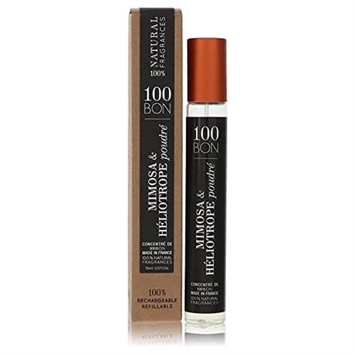 100BON Mimosa & Héliotrope Poudré Refillable Eau de Parfum Concentrate 15ml Spray-0