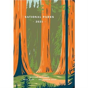 National Parks 2025 Weekly Planner by Editors of Rock Point