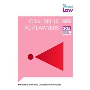 SQE2 Oral Skills for Lawyers 2e by Katherine Blow