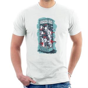 The Birds Dark Phone Booth Men's T-Shirt