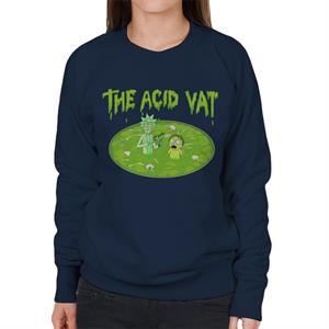 Rick and Morty The Acid Vat Women's Sweatshirt